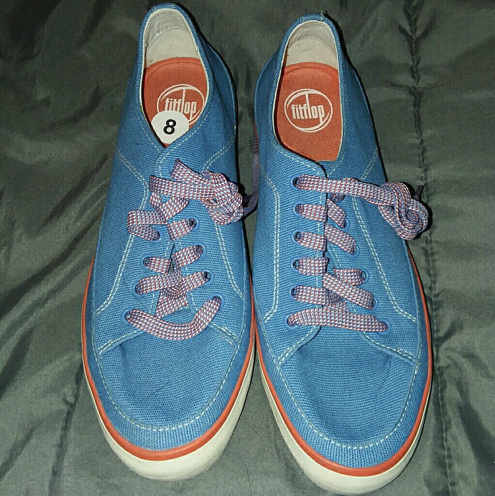 FitFlop Denim Blue Sneakers